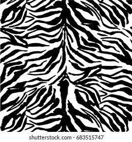 Zebra big print