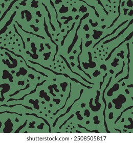 Zebra cheetah animal print camo pattern