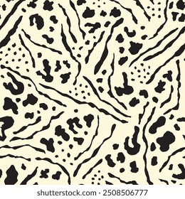 Zebra cheetah animal print pattern