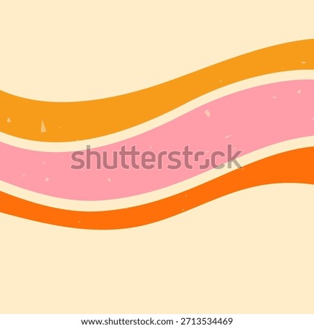 Zebra groovy pink and yellow background.