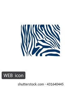 Zebra icon Vector