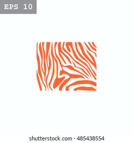  Zebra icon Vector. 