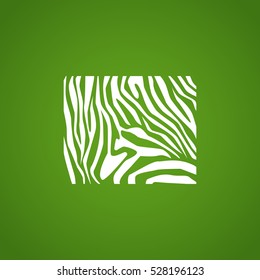  Zebra icon Vector. 