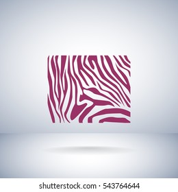  Zebra icon Vector. 