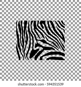  Zebra icon Vector. 