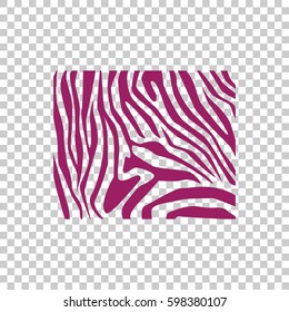  Zebra icon Vector. 