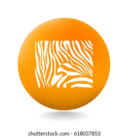  Zebra icon Vector. 