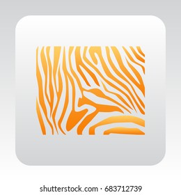  Zebra icon Vector. 