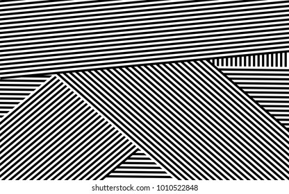 Zebra Lines Design with Black and White Stripes Vector, Stripes Fashion Texture, Zebra Print