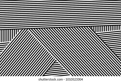 Zebra Lines Design with Black and White Stripes Vector, Stripes Fashion Texture, Zebra Print
