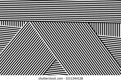 Zebra Lines Design with Black and White Stripes Vector, Stripes Fashion Texture, Zebra Print