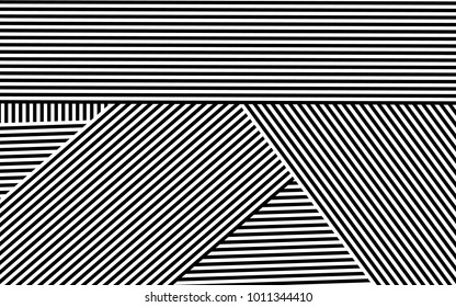 Zebra Lines Design with Black and White Stripes Vector, Stripes Fashion Texture, Zebra Print