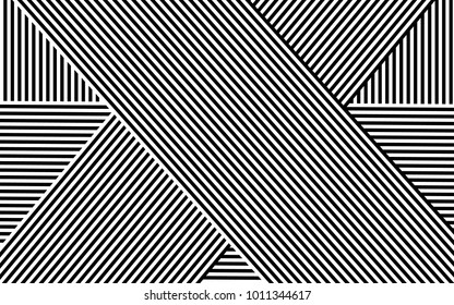 Zebra Lines Design with Black and White Stripes Vector, Stripes Fashion Texture, Zebra Print