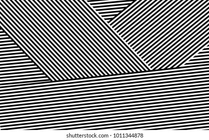 Zebra Lines Design with Black and White Stripes Vector, Stripes Fashion Texture, Zebra Print