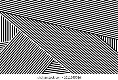 Zebra Lines Design with Black and White Stripes Vector, Stripes Fashion Texture, Zebra Print