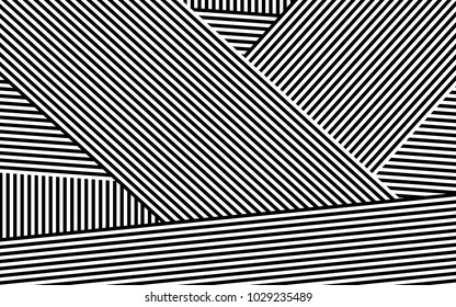 Zebra Lines Design with Black and White Stripes Vector, Stripes Fashion Texture, Zebra Print
