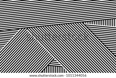 Zebra Lines Design with Black and White Stripes Vector, Stripes Fashion Texture, Zebra Print