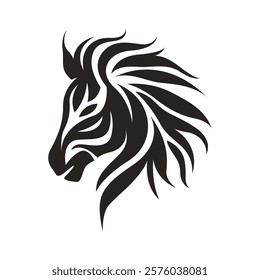 Zebra logo icon design template