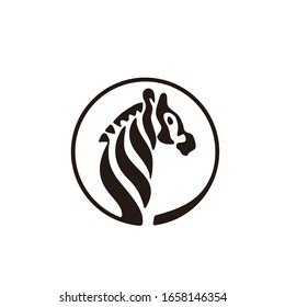 Zebra Logo Vector Modern Template Stock Vector (Royalty Free) 1658146354