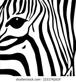 Zebra Motifs Pattern Vector Illustration Stock Vector (Royalty Free ...