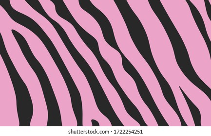 zebra pattern abstraction background pink and  grey