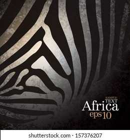 Zebra pattern, African background for cover design, card design, banner design.