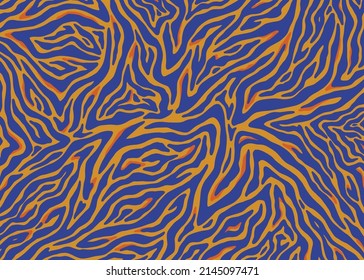 Zebra pattern animal print. Digital illustration background