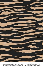 
Zebra pattern animal seamless texture, stripes horizontal.