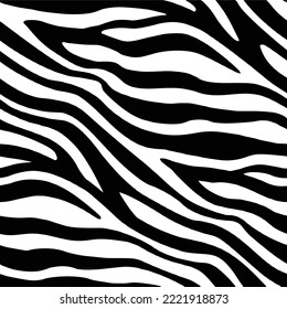 zebra pattern with black and white stripes in high quality, can be used as a background or a print for clothes bags or any other material. Can be made into a sticker or used as a rug design. 