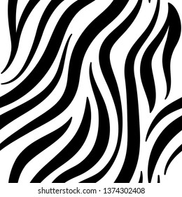 zebra pattern design funny drawing seamless pattern