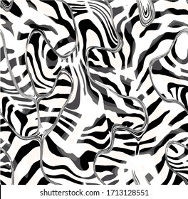 diseño de patrones de cebra, fondo de ilustración vectorial