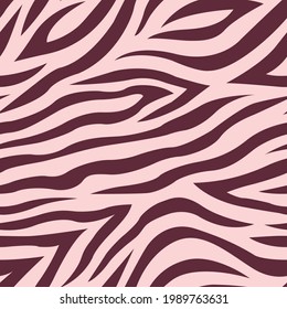 Zebra Pattern Desing, Vector Illustration