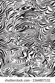 Zebra Pattern Drawing