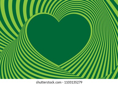 Zebra pattern heart, copy space, title space, message space