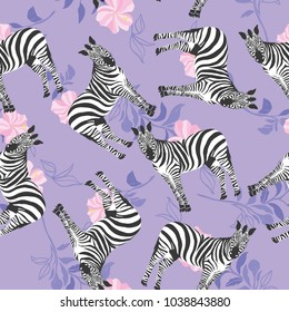 Zebra pattern, illustration, animal.