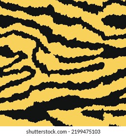 
zebra pattern on yellow background animal print endless modern texture for printing clothes, fabric, paper.