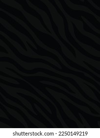 Zebra pattern seamless animal print, vector texture, trendy design.