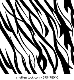 Zebra pattern. Seamless vector illustrations for various creative projects.