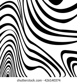 Zebra Pattern. Zebra Stripes Seamless Pattern.
