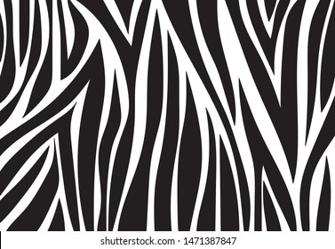 zebra pattern. vector Animals background