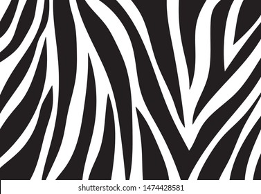 zebra pattern. vector Animals background