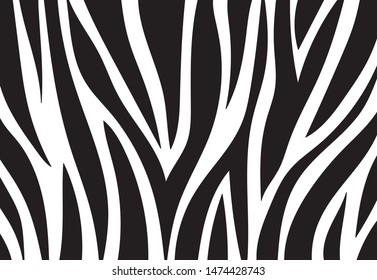 zebra pattern. vector Animals background