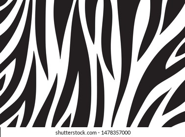 zebra pattern. vector Animals background