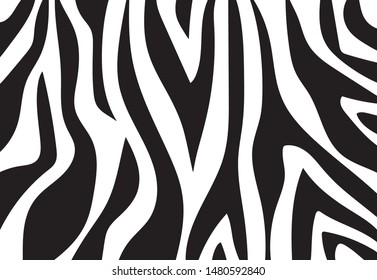 zebra pattern. vector Animals background