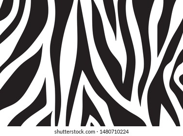 zebra pattern. vector Animals background