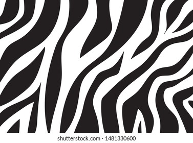 zebra pattern. vector Animals background