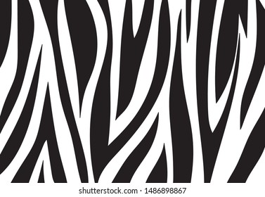 zebra pattern. vector Animals background