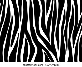 Zebra Pattern Vector Animals Background Stock Vector (Royalty Free ...