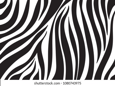 zebra pattern. vector background
