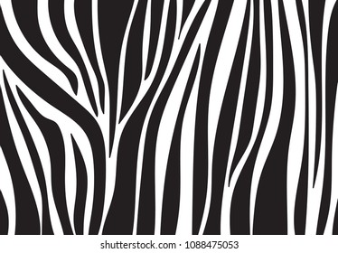 Zebra Pattern Vector Background Stock Vector (Royalty Free) 1088475053 ...